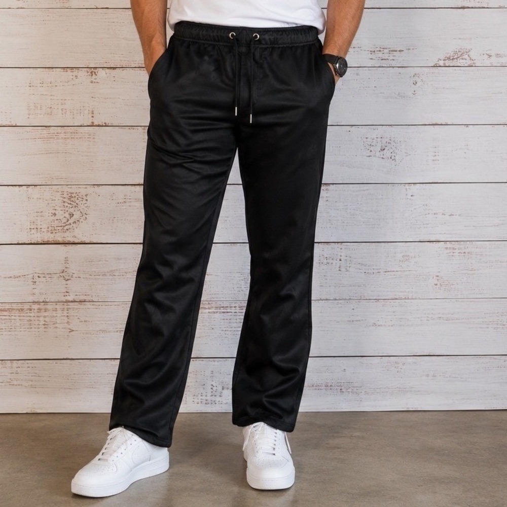 NWT Waimea Stacked Fit Blk Sweatpant Men's L Drawstring Stacked Jogger MSRP $125